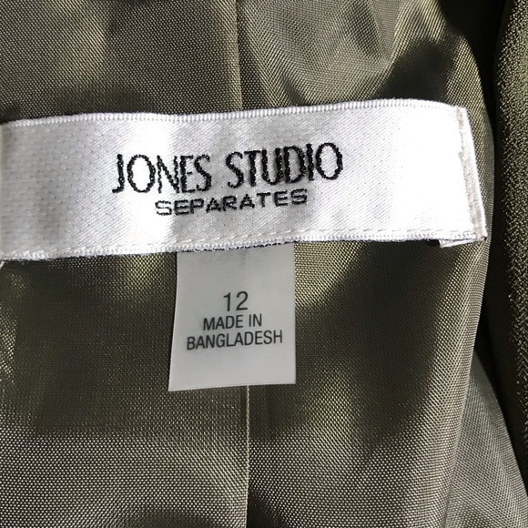 Jones Studio Sage Green Colored Blazer - Picture 5 of 7